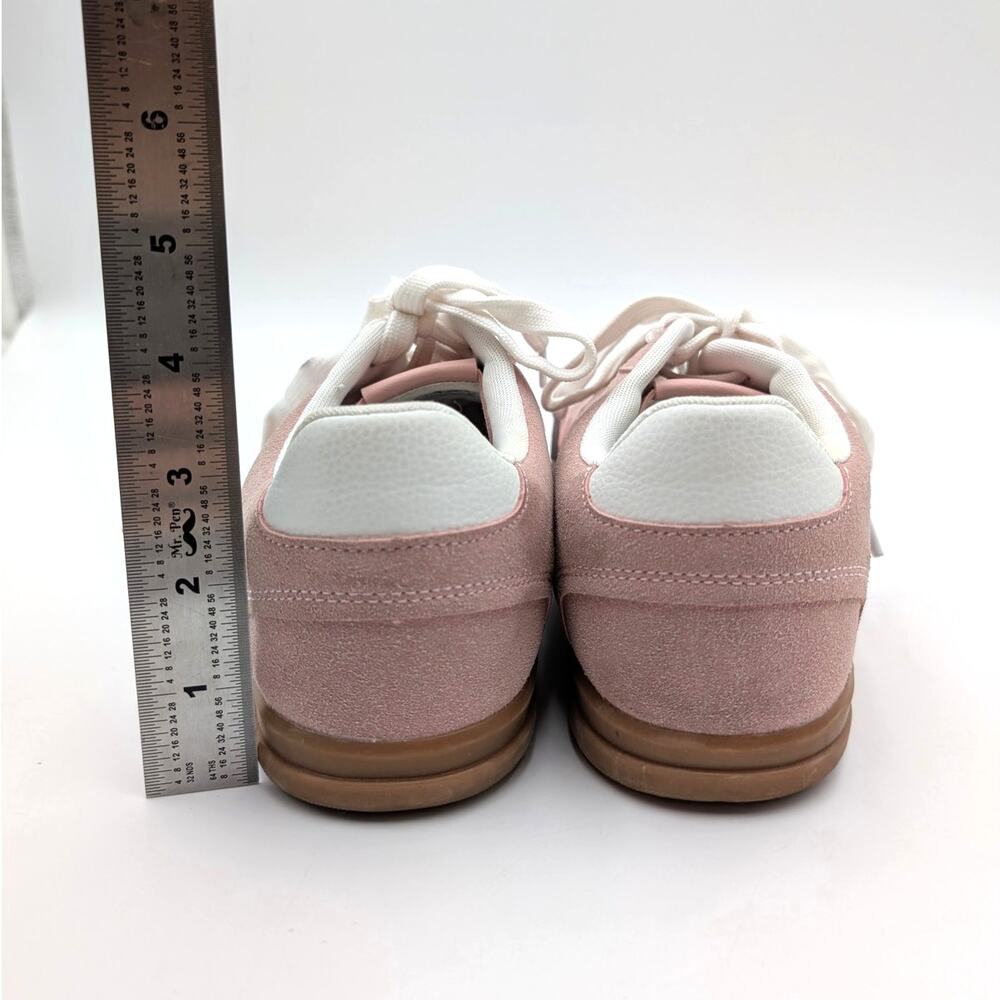 Berness Lara Low Top Sneakers Shoes Round Toe Women's Pink Size US10 EU40.5 - Picture 4 of 11